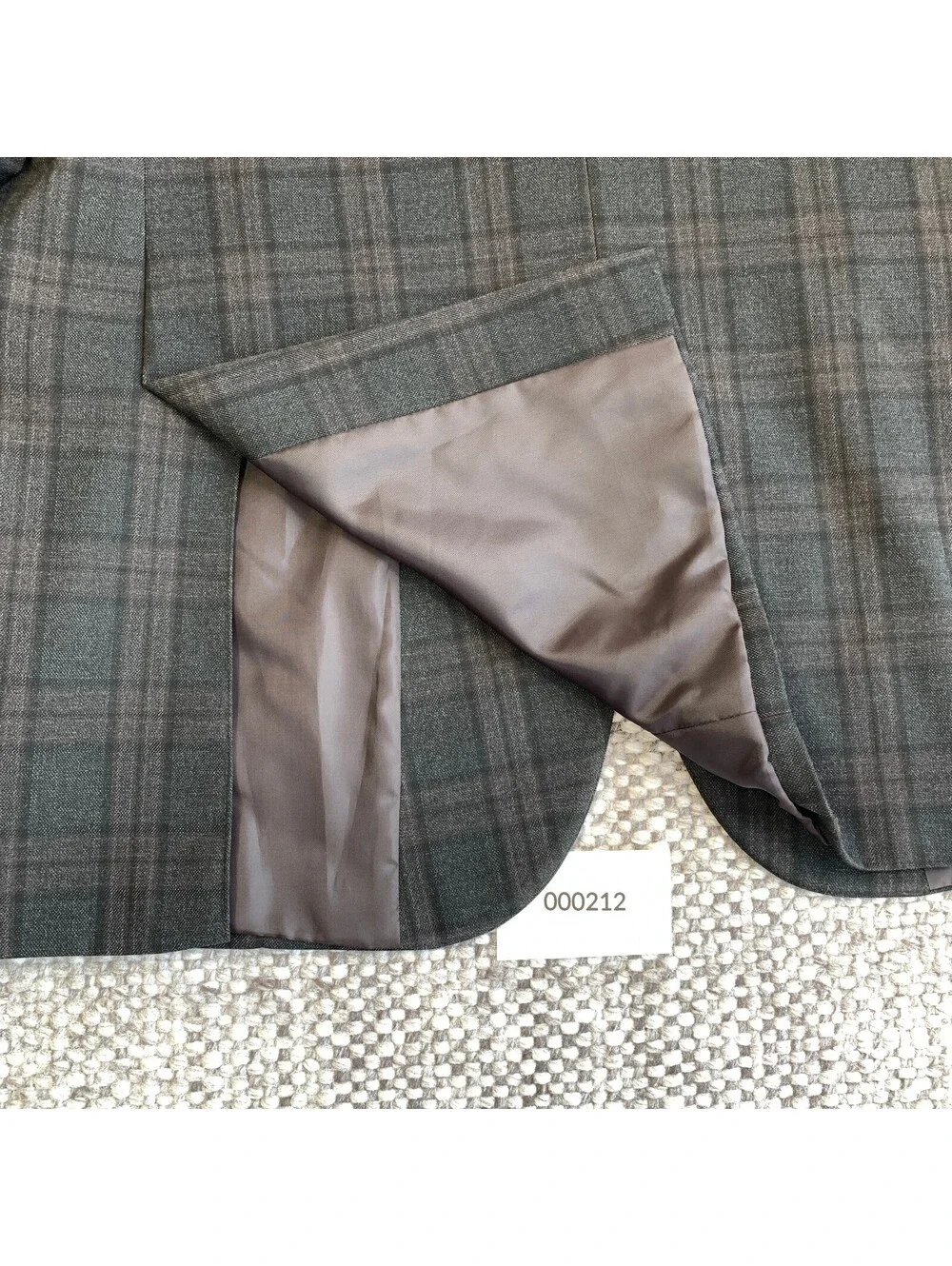 Stafford Men's Classic Fit Travel Sport Coat Blazer 44 Regular Plaid